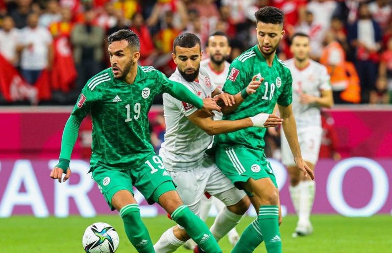 مواجهة سابقة بين تونس والجزائر