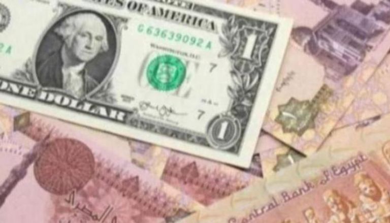 عملات نقدية دولار وجنيه مصري