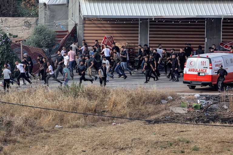 جانب من المواجهات في الضفة الغربية