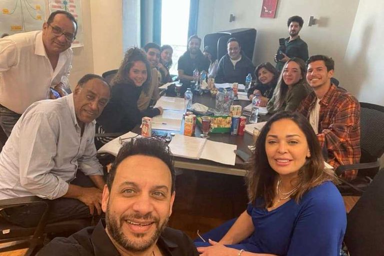 كواليس تصوير فيلم "أولاد حريم كريم" علا غانم