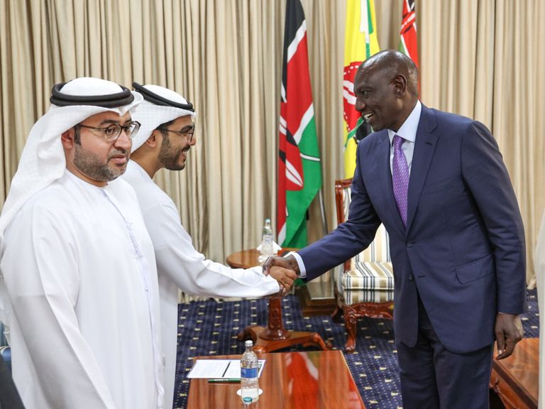 العلاقات الإماراتية الكينية بمجال المناخ والطاقة النظيفة