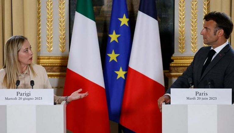 محادثات فرنسية إيطالية بشأن دعم تونس في مواجهة أزماتها
