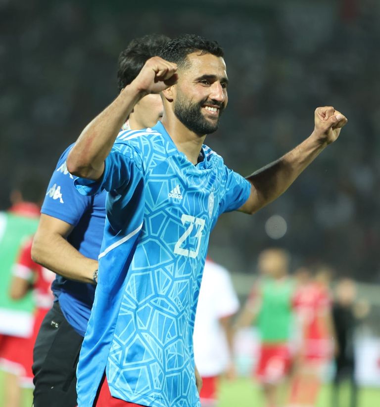 علي العابدي جمال بلماضي مدرب منتخب الجزائر