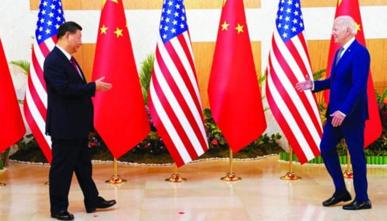 الرئيس الأمريكي ونظيره الصيني -أرشيفية