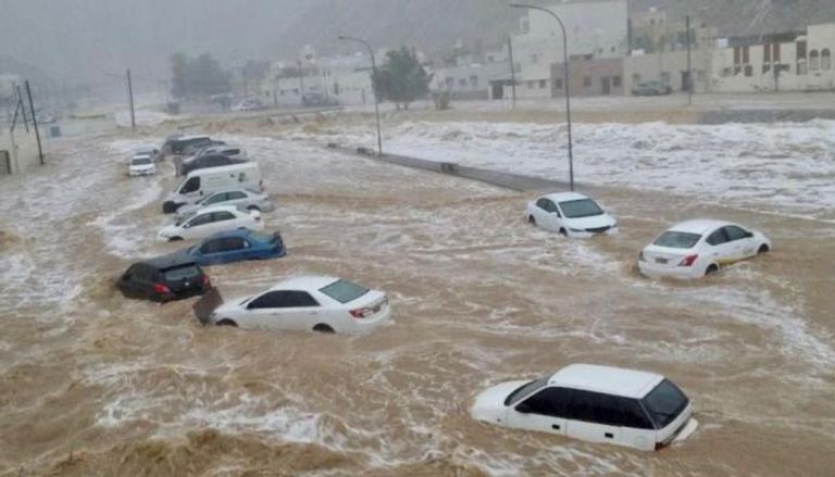 جانب من تأثير الفيضانات في اليمن- أرشيفية