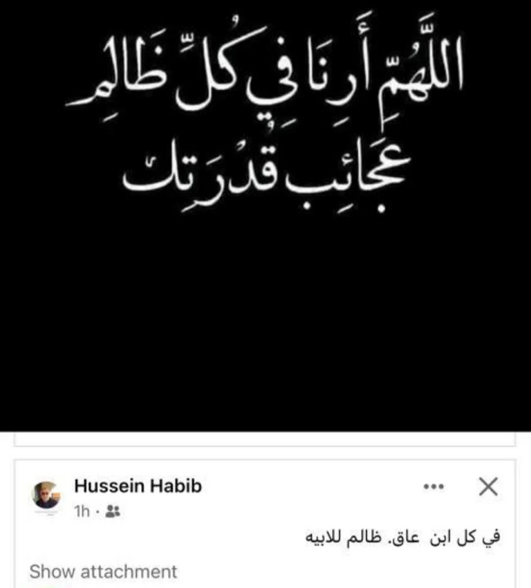 حسام حبيب ووالده