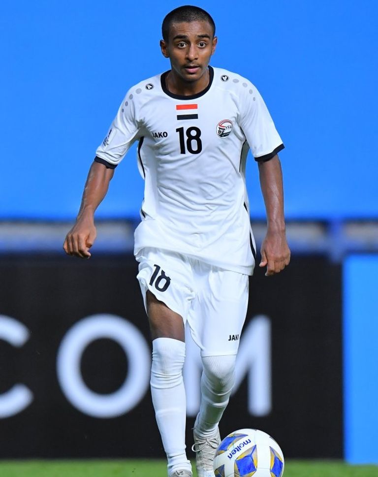 عادل قاسم نجم منتخب اليمن