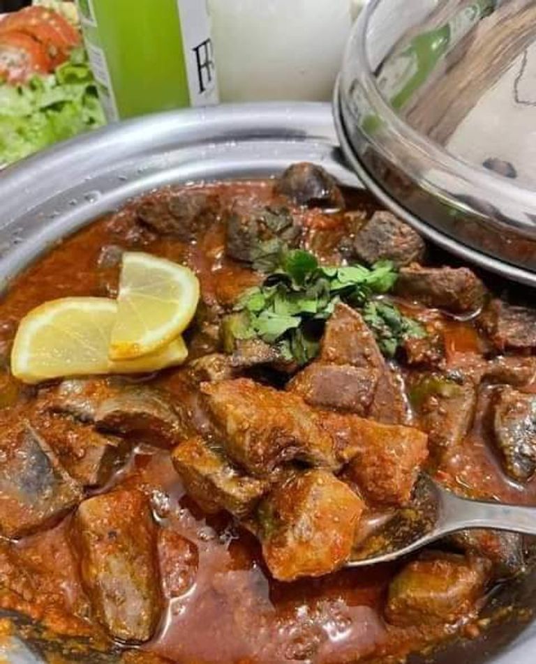 صورة من سوق المواشي بتونس