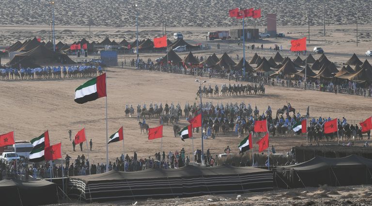 الإمارات تشارك في موسم طانطان المغربي