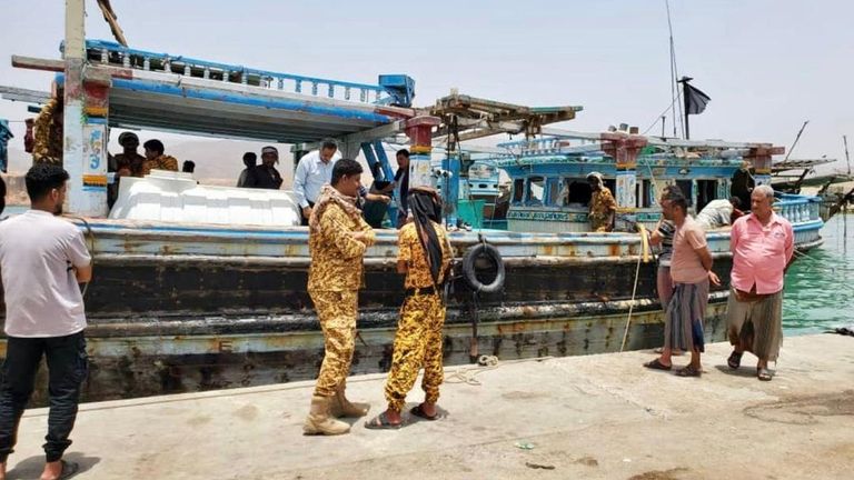 ظبطيات مخدرات في اليمن