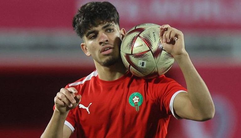 عبدالصمد الزلزولي لاعب منتخب المغرب