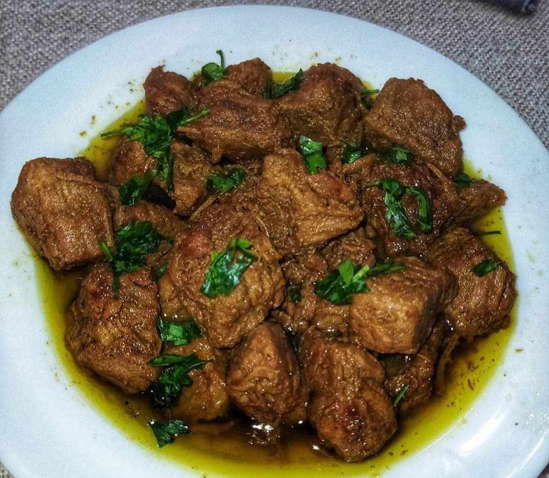 صورة لطبق القلاية