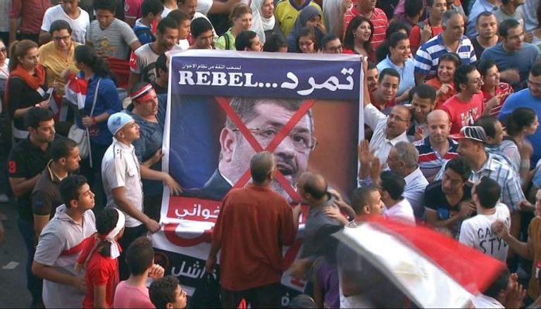 احتجاجات على حكم الإخوان في مصر- أرشيفية