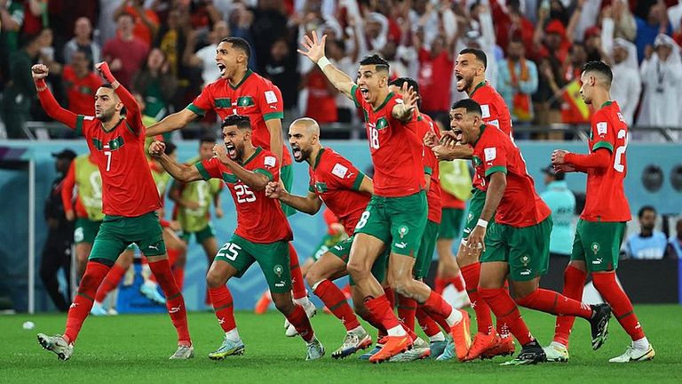 منتخب المغرب في كأس العالم 2022