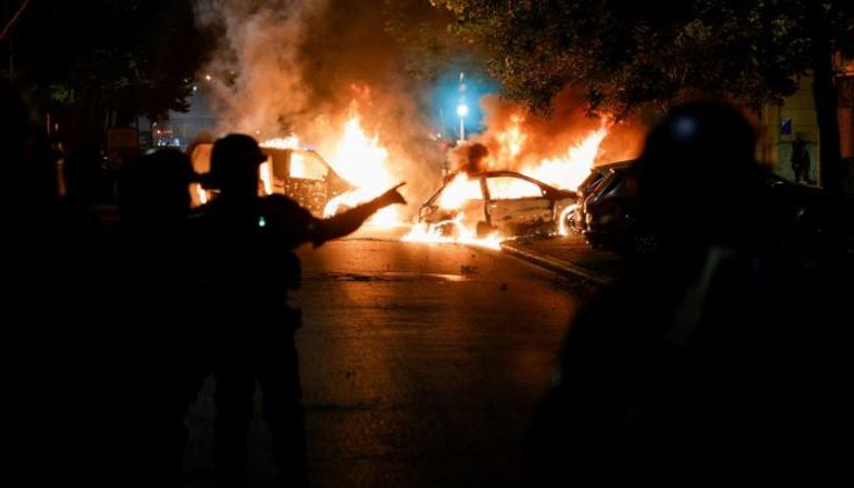 مواجهات سابقة بين محتجين والشرطة في فرنسا