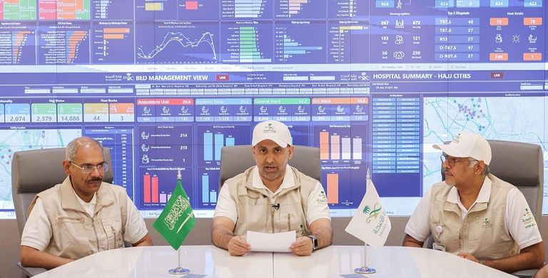 وزير الصحة السعودي يعلن نجاح الخطط الصحية لموسم الحج