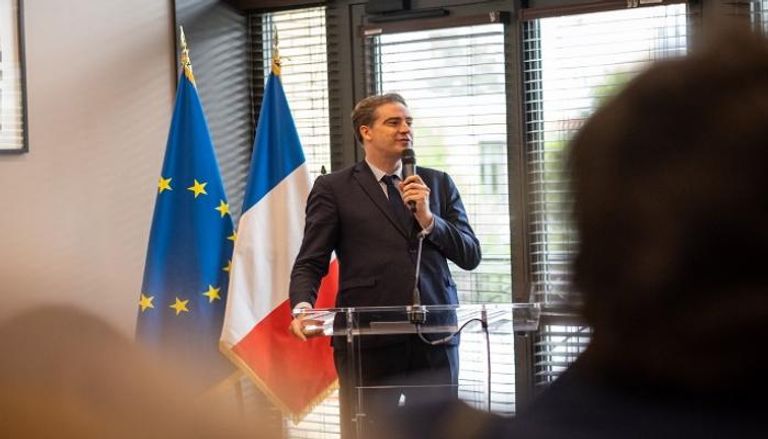  أوليفييه بيشت وزير التجارة الفرنسي- وام