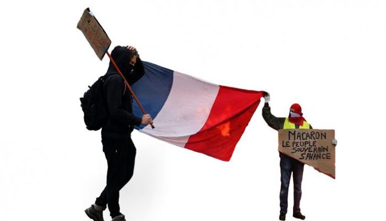 جانب من أعمال الشغب في فرنسا - رويترز 