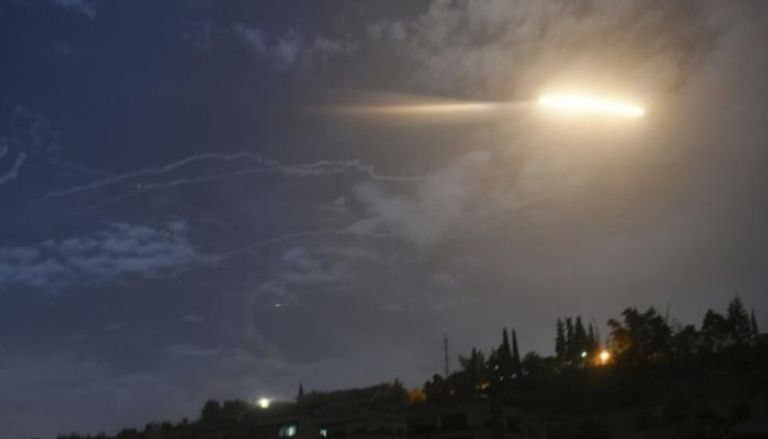 أهداف معادية في سماء سوريا - أرشيفية