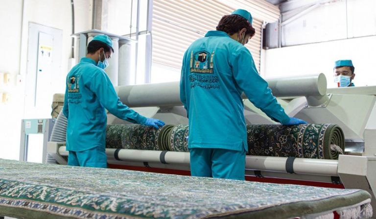 جانب من عملية الغسل