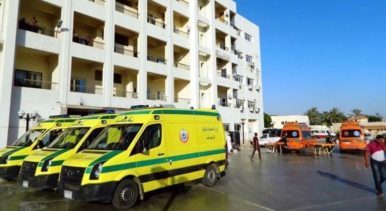 الأطفال المصابون في حادثة مدينتي - أرشيفية