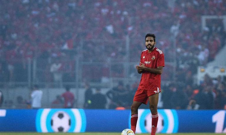 محمود عبدالمنعم "كهربا" لاعب الأهلي المصري محمود عبدالمنعم