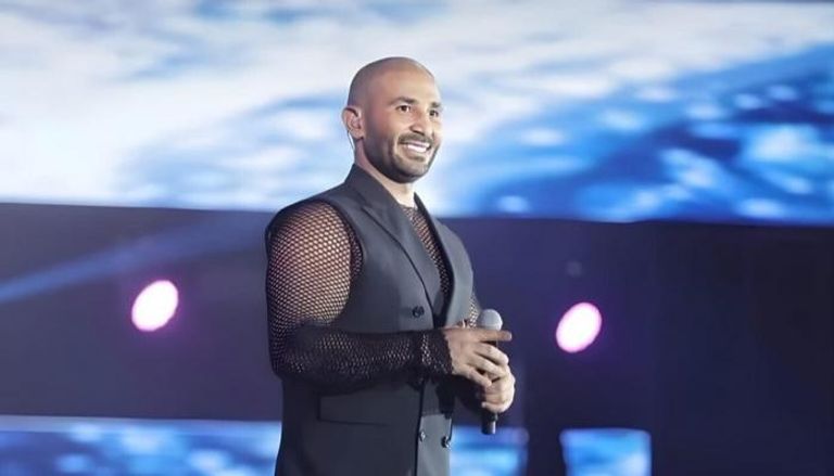 المغني المصري أحمد سعد