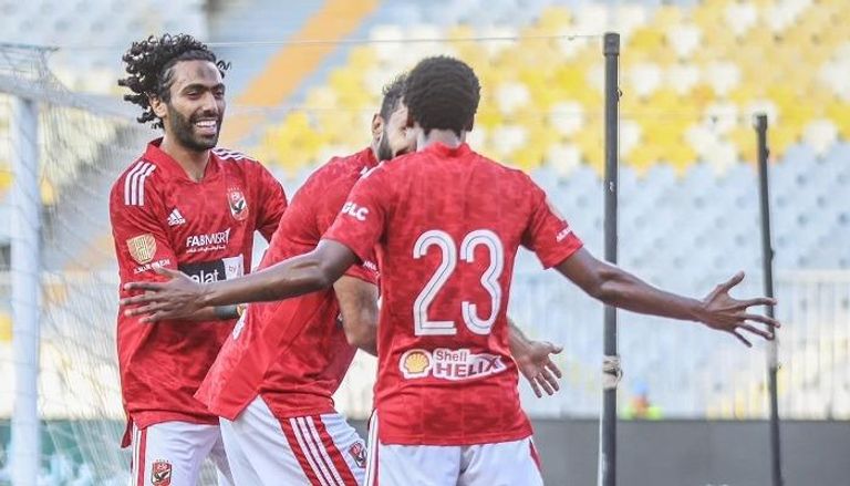 جانب من مباراة الاتحاد السكندري والأهلي