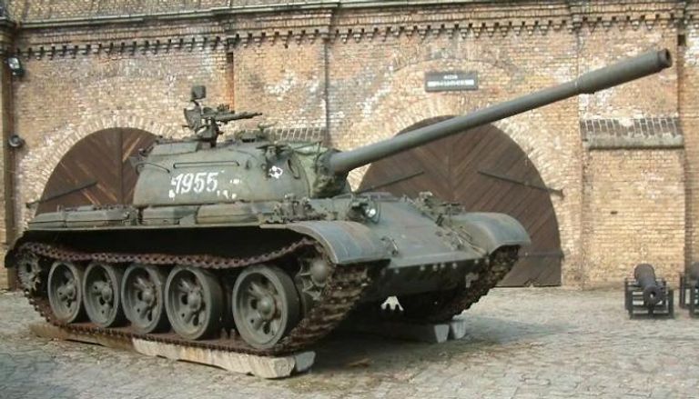 دبابة تي 55 روسية 