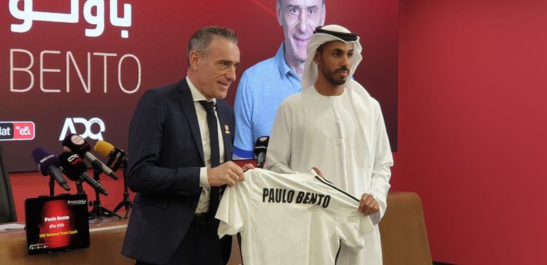 باولو بينتو مدرب منتخب الإمارات الجديد باولو بينتو مدرب منتخب الإمارات الجديد