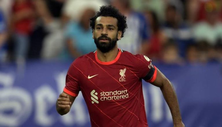 محمد صلاح لاعب ليفربول الإنجليزي