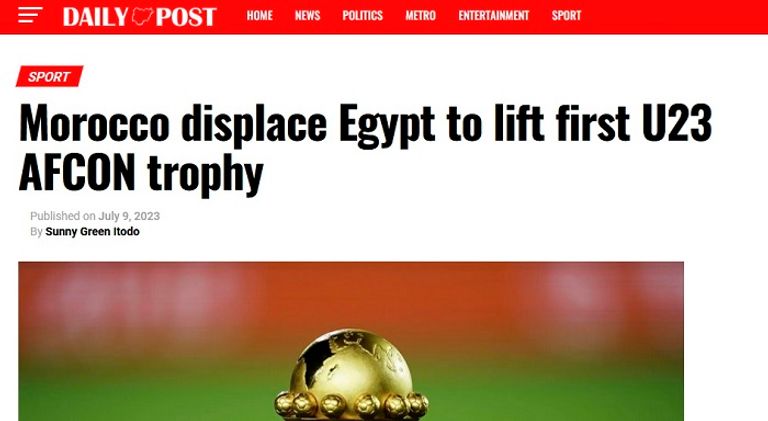 ديلي بوست عبدالصمد الزلزولي لاعب منتخب المغرب