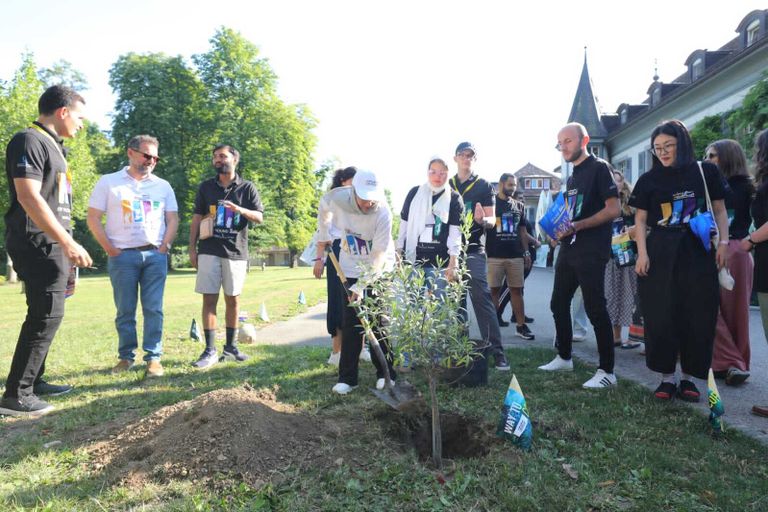 المشاركون في منتدى شباب صناع السلام يبعثون رسالة أمل لـCOP28