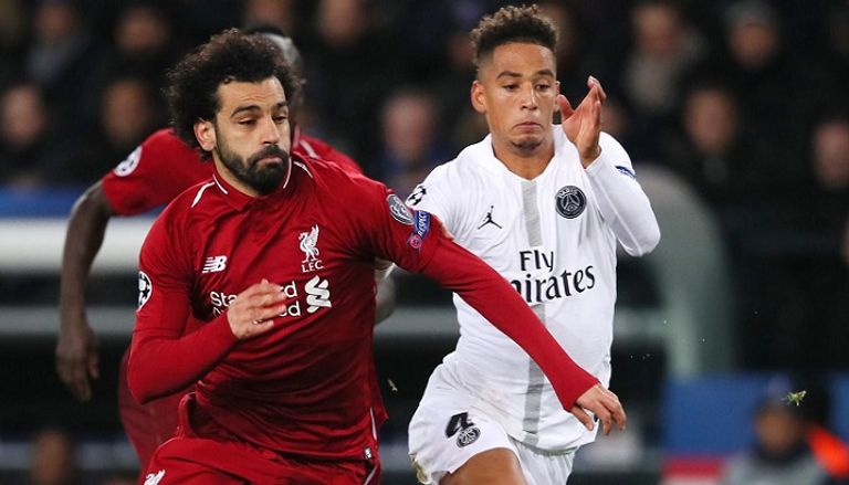 محمد صلاح ضد باريس سان جيرمان محمد صلاح نجم ليفربول