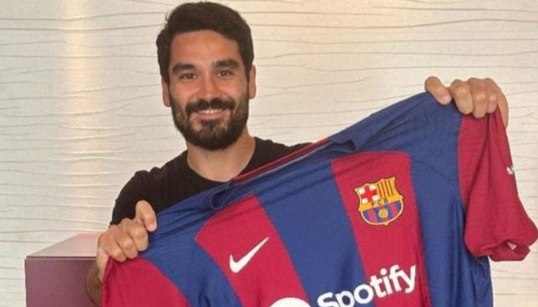 إلكاي غوندوغان فريق برشلونة