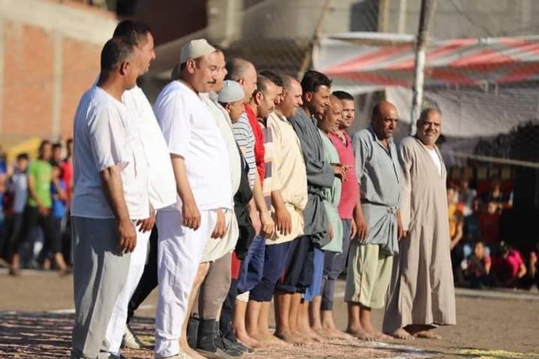 جانب من مباراة دمسنا