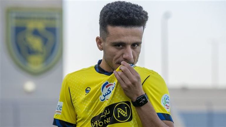 مصطفى فتحي لاعب التعاون السعودي