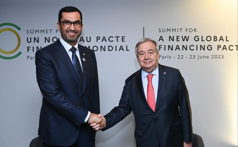 الدكتور سلطان بن أحمد الجابر الرئيس المعيَّن لمؤتمر الأطراف COP28