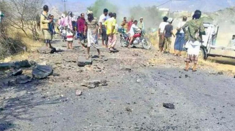 هجوم سابق للقاعدة في أبين آليات لقوات سهام الشرق الجنوبية في أبين