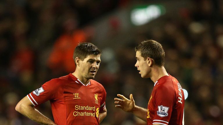 جوردان هندرسون وستيفن جيرارد نجوم ليفربول