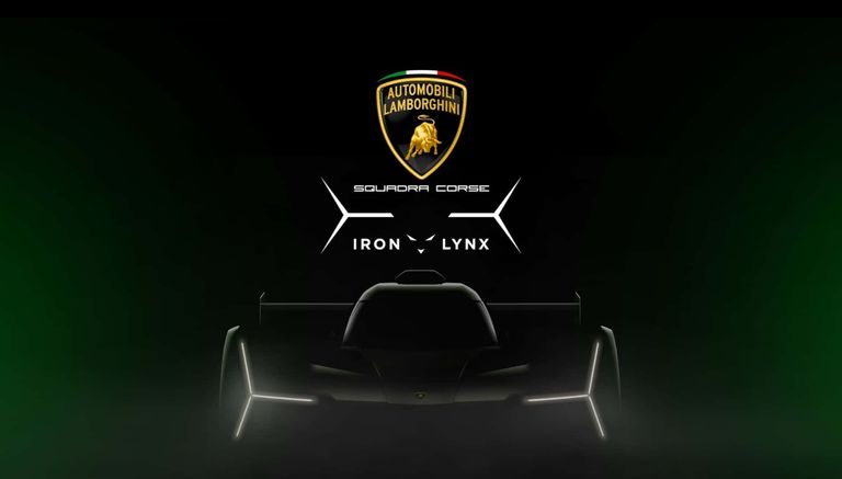 Lamborghini LMDh Race Car BMW 5 Series