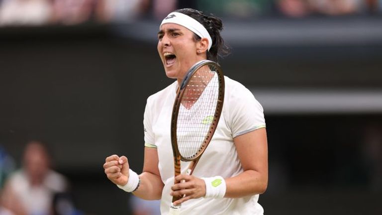 أنس جابر تخوض نهائي ويمبلدون مجددا أنس جابر نهائي ويمبلدون