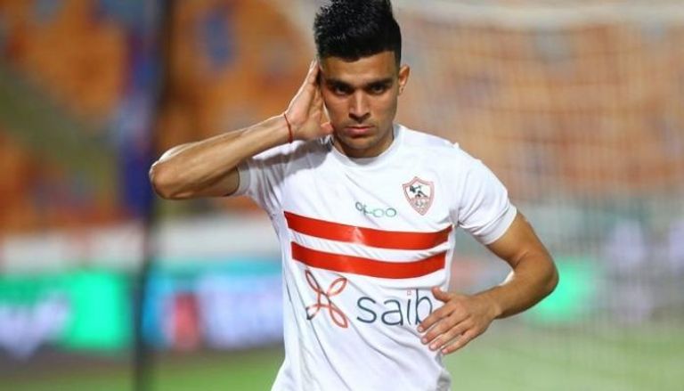 أشرف بن شرقي لاعب الزمالك السابق