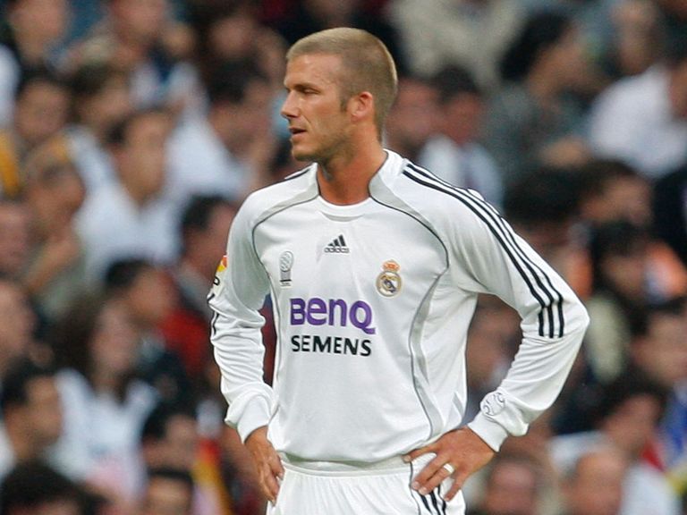 ديفيد بيكهام جود بيلينغهام لاعب ريال مدريد الجديد