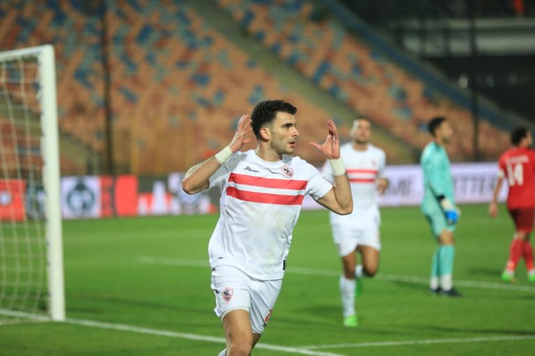 أحمد سيد "زيزو" لاعب الزمالك أحمد سيد