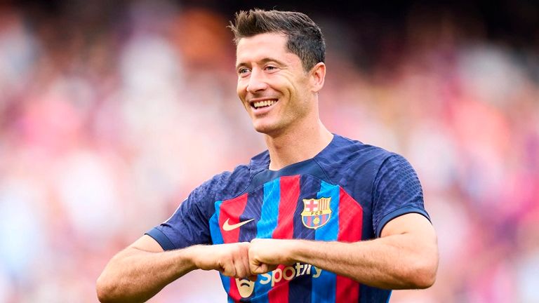 روبرت ليفاندوفسكي غاريث بيل ضد سيرجيو بوسكيتس