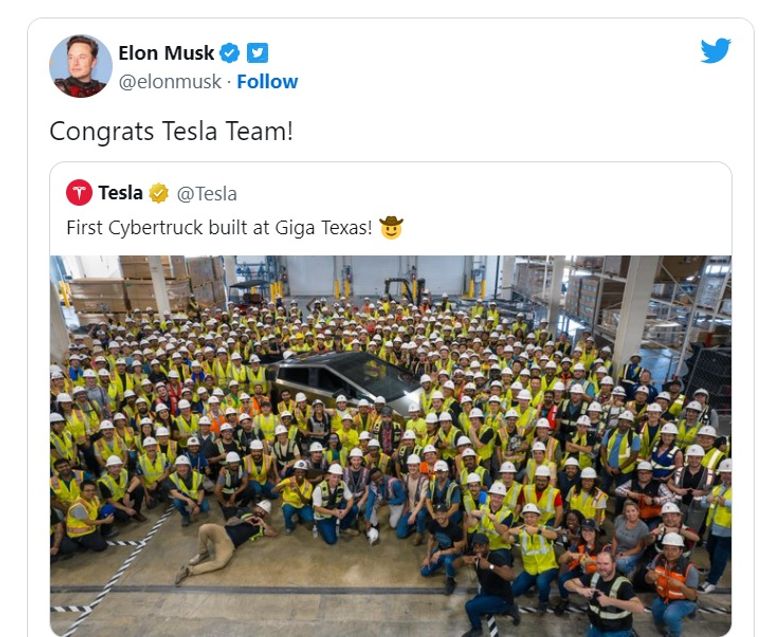 الاحتفال بختام تصنيع أول نسخة من "سايبر ترك"