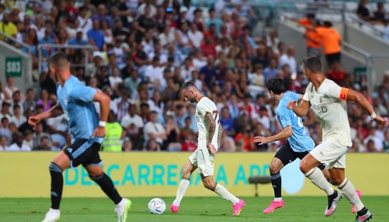 مارسيلو بروزوفيتش لاعب النصر ضد سيلتا فيغو