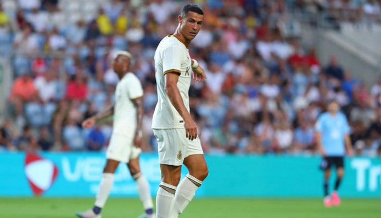 كريستيانو رونالدو نجم النصر السعودي كريستيانو رونالدو وليونيل ميسي