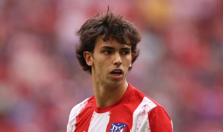 جواو فيليكس لاعب أتلتيكو مدريد جواو فيليكس ضد برشلونة